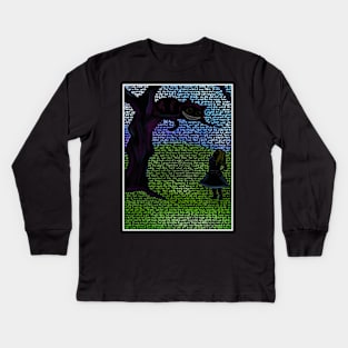 We're All Mad Here Kids Long Sleeve T-Shirt